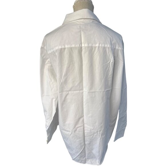 Calvin Klein Mens White Button-Up Shirt Size 16 ½ - Picture 4 of 10